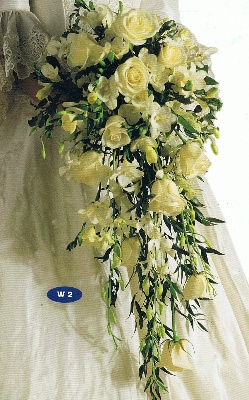 Shower style Wedding Bouquet